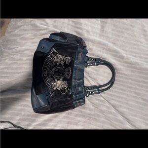Juicy Couture Black and Blue Handbag